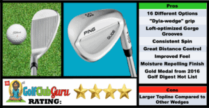 Photos, Review, Ranking, Pros, and Cons of Ping Glide Wedge