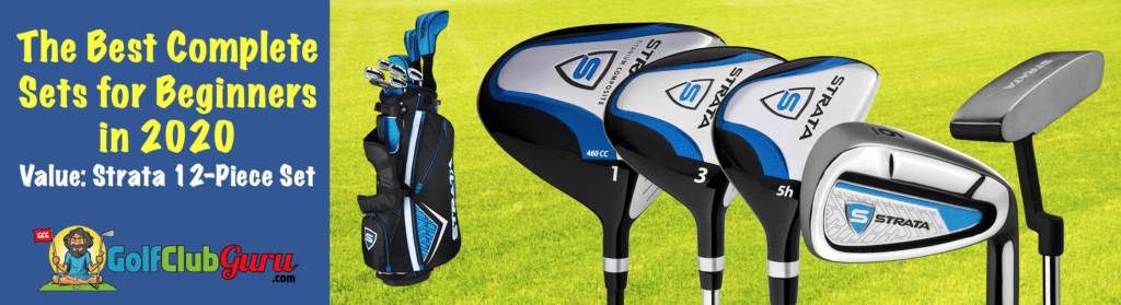 the best complete set of golf clubs for the money