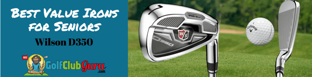 wilson d350 irons best seniors 