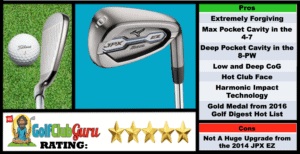 Photos, Review, Ranking, Pros, and Cons of Mizuno JPX EZ Irons 2016