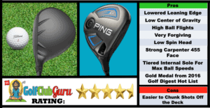 Photos, Review, Ranking, Pros, and Cons of Ping G Fairway Wood 3 Wood