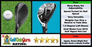Photos, Review, Ranking, Pros, and Cons of TaylorMade M1 Hybrids