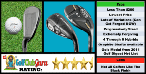 Pictures, Ranking, Review, Pros, and Cons of Adams Idea Tech V3 Combo Iron Set
