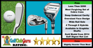 Photos, Review, Ranking, Pros, and Cons of the Cobra Baffler XL Irons