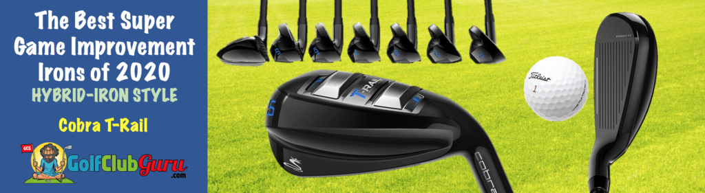 cobra t-rail hybrid iron set 2020