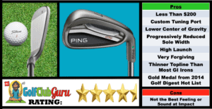 Photos, Review, Ranking, Pros, and Cons of Ping G25 Irons