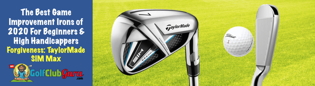 what are the most forgiving game improvement irons 2020