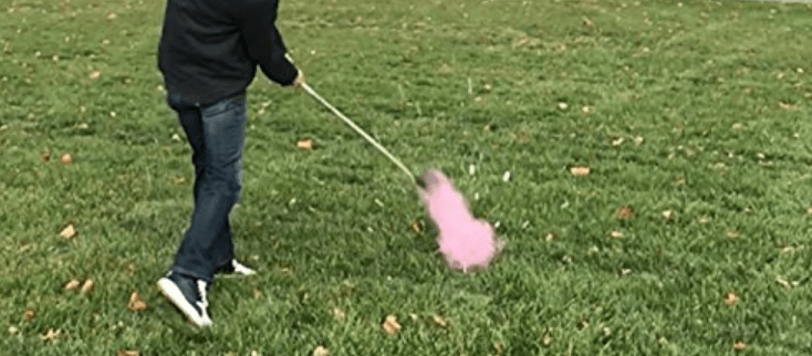 Gender Reveal Boy Girl Pink Blue Golf Ball