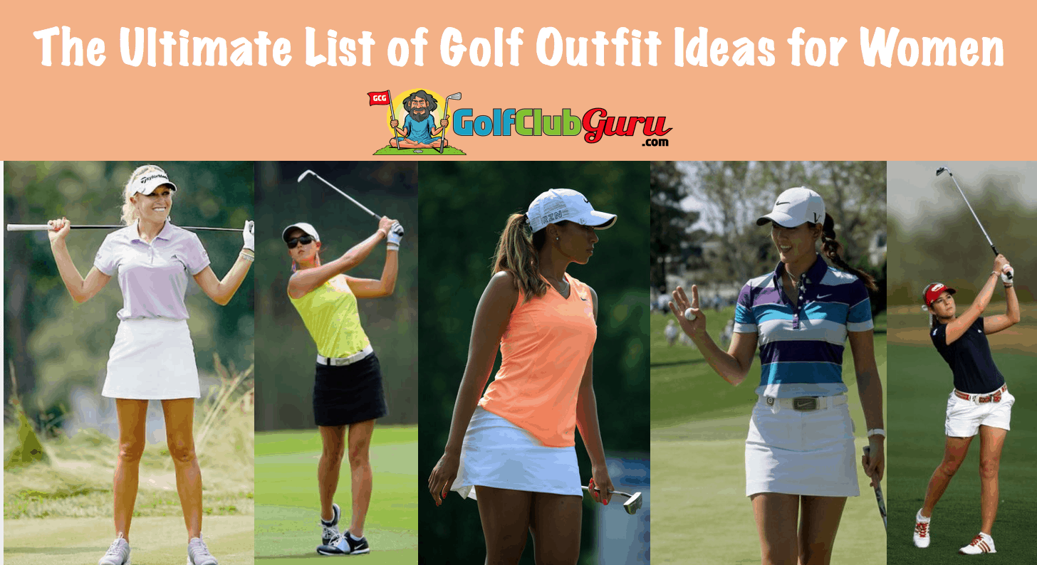 trendy women's golf outfits