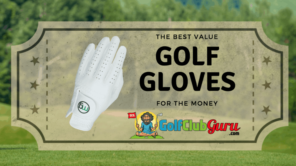 best value golf gloves