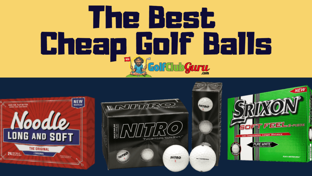 cheap golf balls