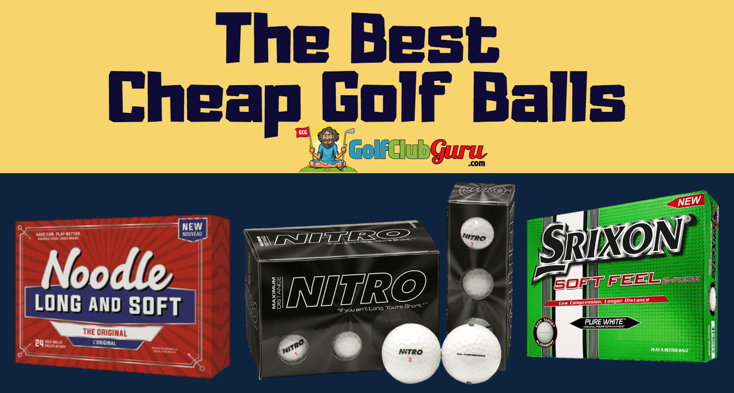 cheap golf balls