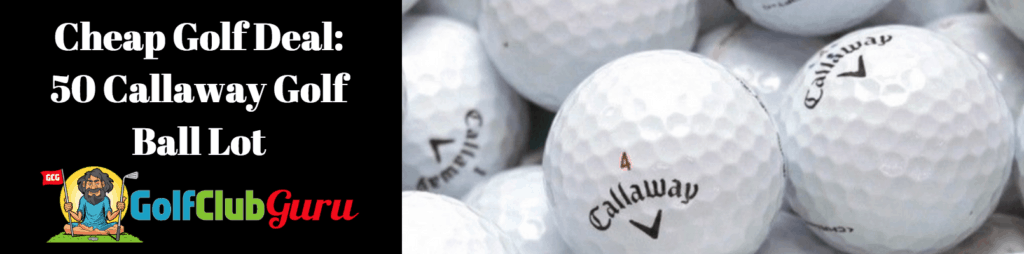 callaway golf ball lot 50 100 cheap