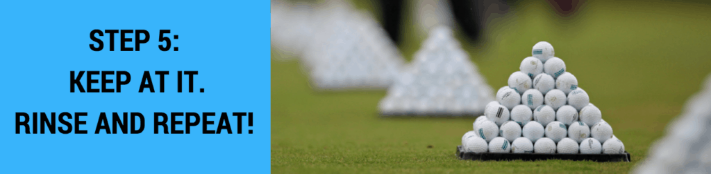 golf driving range practice 