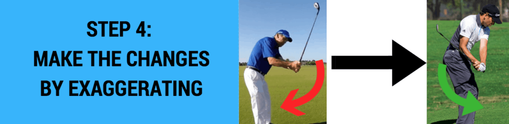 over the top golf swing fix