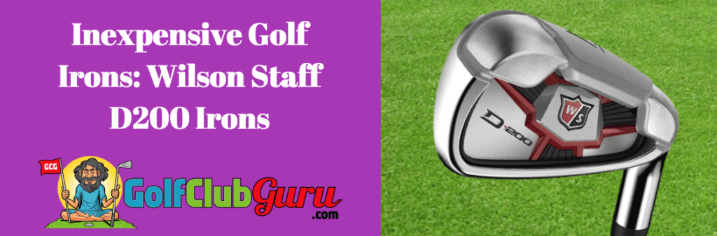 cheap golf irons