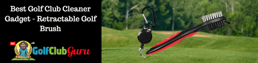 retractable golf cleaner 