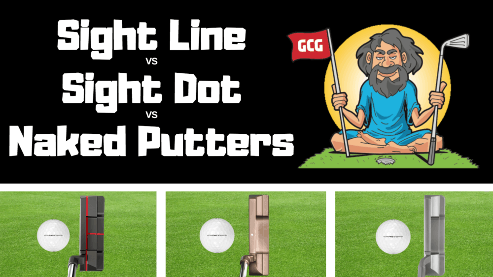 sight line dot naked putters