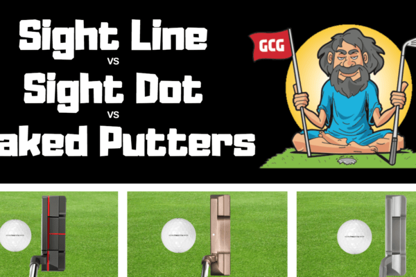 sight line dot naked putters