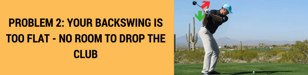 stop steep downswing deep divots