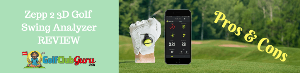 zepp pros cons analyzer golf