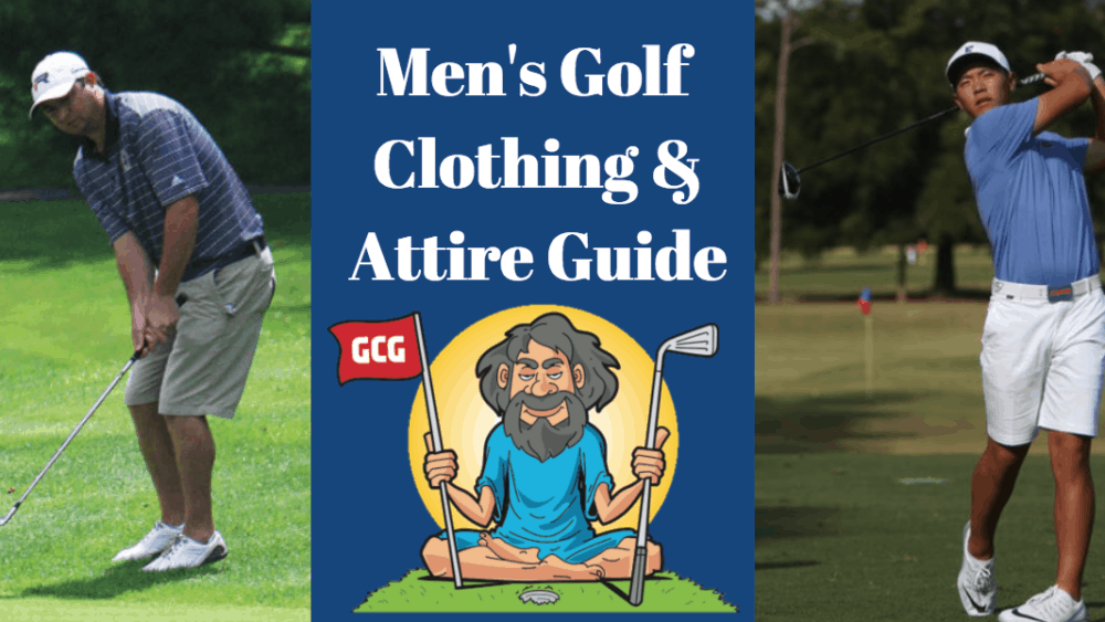 golf men guys attire clothing