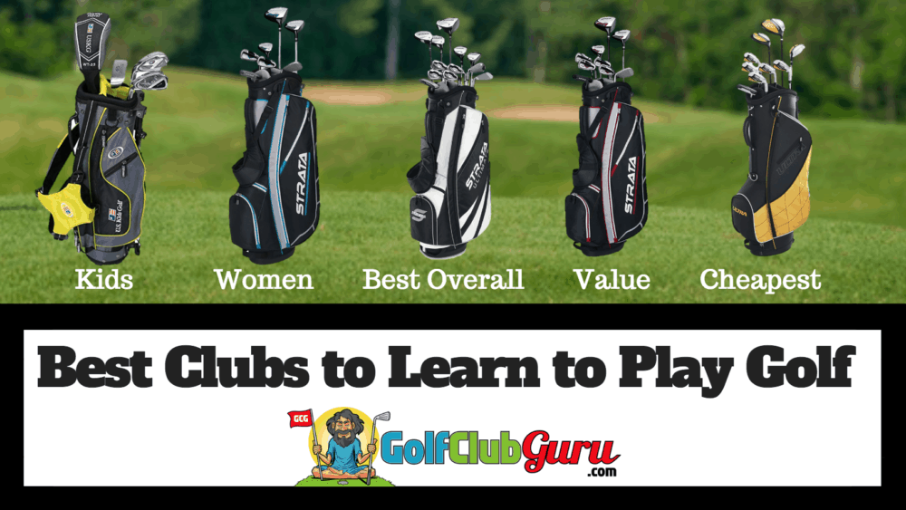 best clubs to learn to play golf