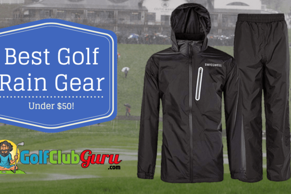 golf rain gear under $50