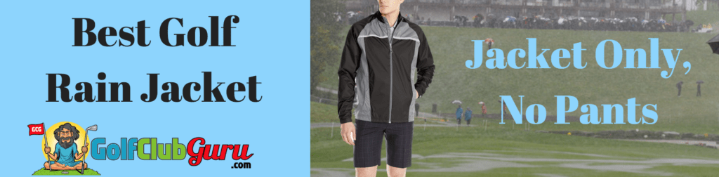 golf rain jacket suit