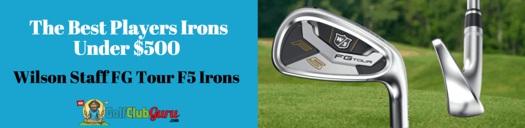 players irons low handicap good ball strikers under $500