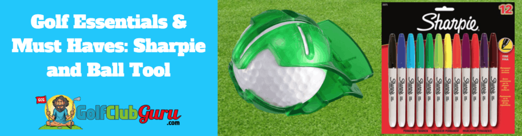 golf ball marking tool sharpie