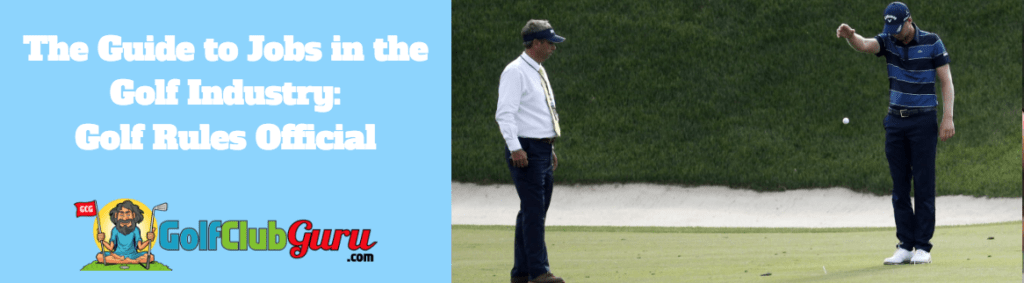 golf official referee rules 