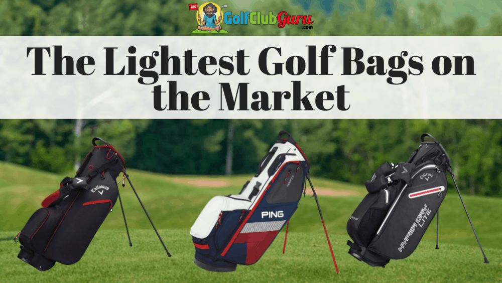 lightest golf bags light weight under 3 4 5