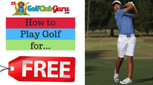 how to play golf for free