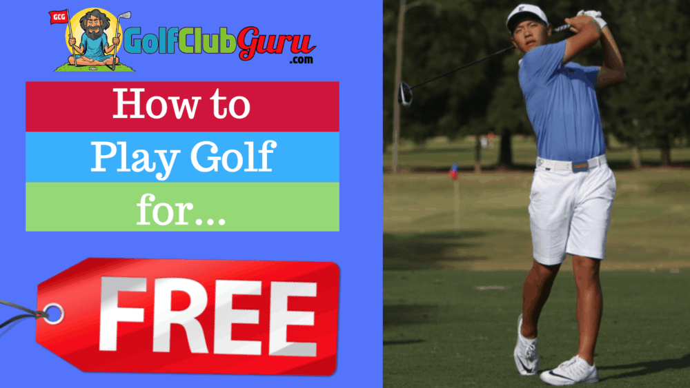 play free golf balls clubs rounds