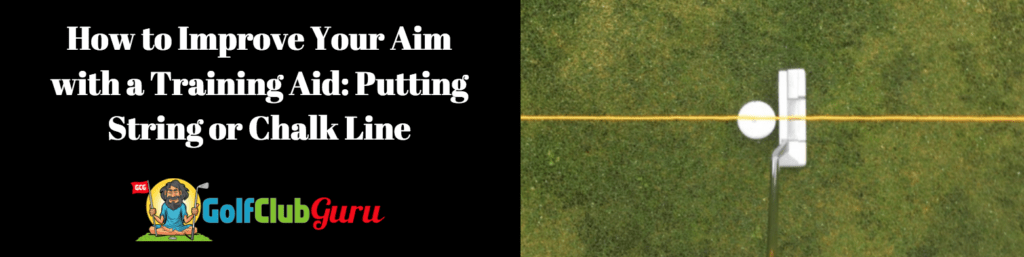 putting line chalk string green
