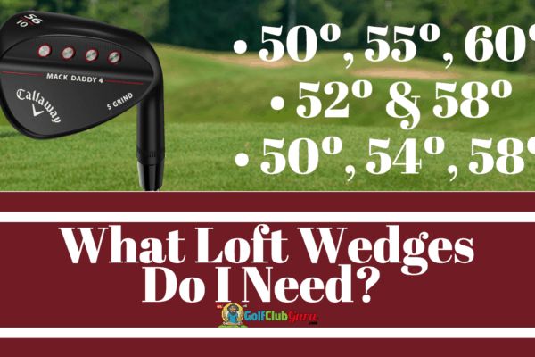 wedge lofts setup combination combo sets gap