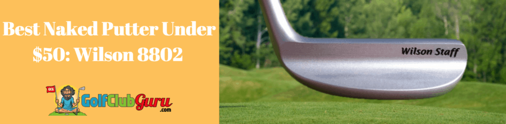 naked putter wilson 8802 review