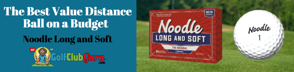 best budget golf ball distance