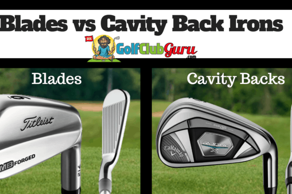 blades or cavity back irons handicap