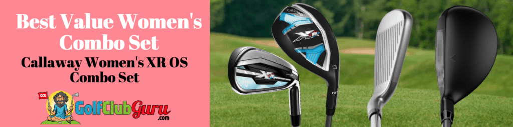 callaway xr os womens iron set hybrid combo
