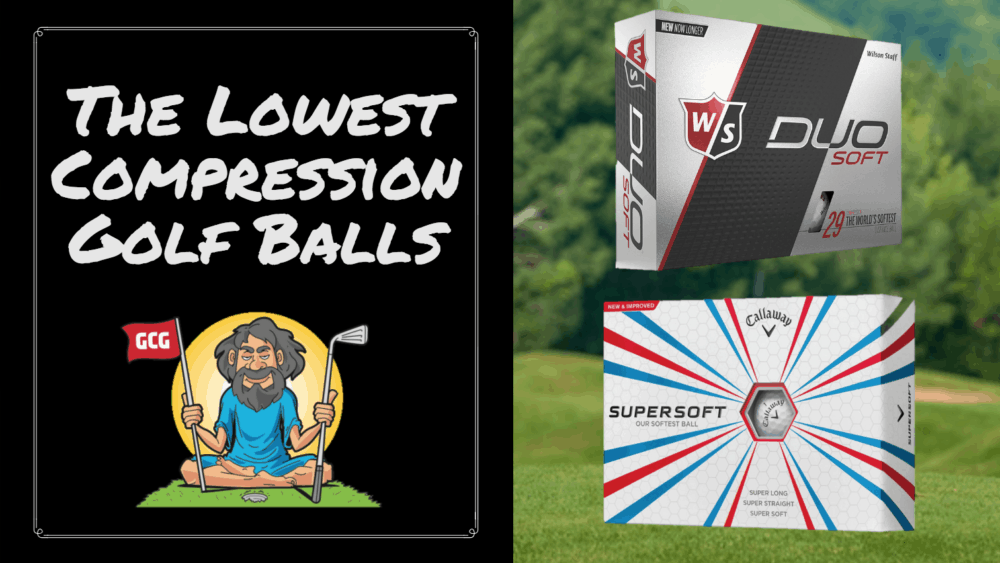 best low compression golf balls slower swing speeds