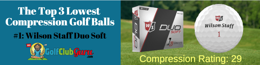 wilson duo golf balls low compression