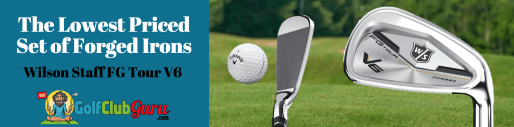 wilson staff fg tour v6 iron review pros cons