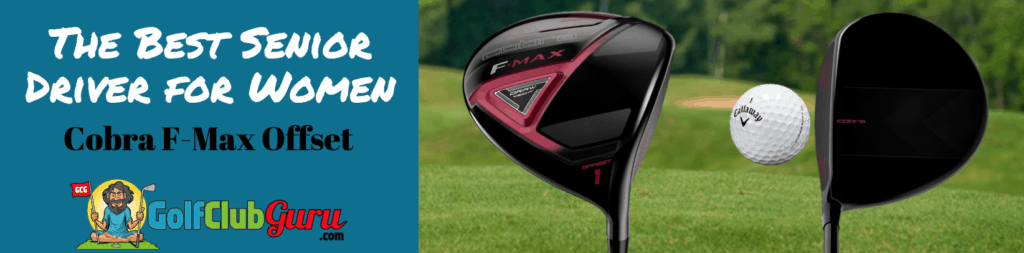 cobra f max ladies womens driver offset review