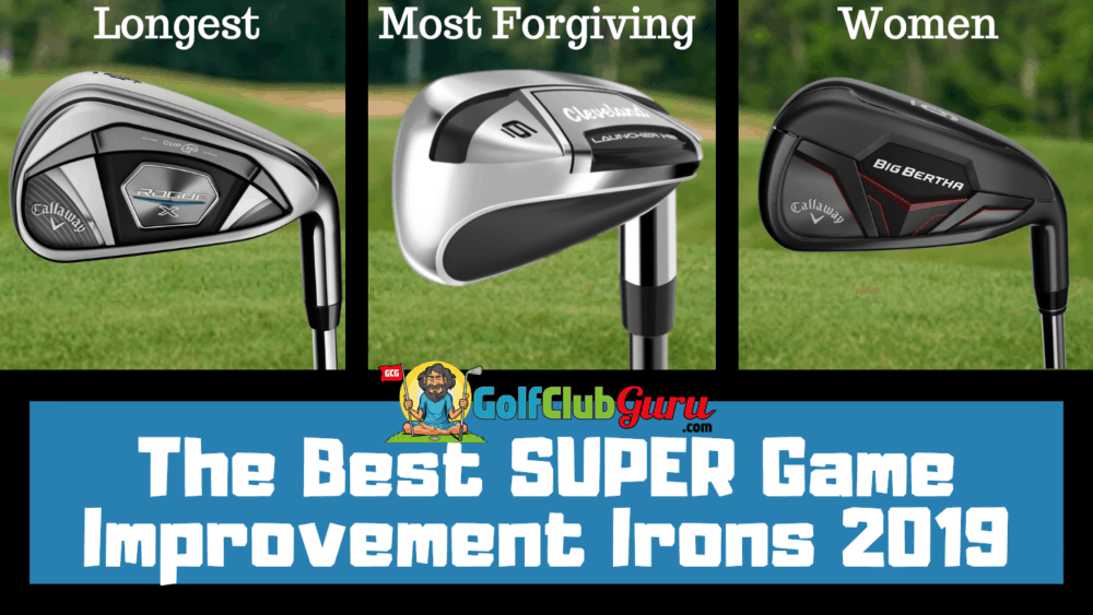 best performing irons for high handicappers easy forgiving