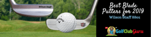 blade putter Wilson