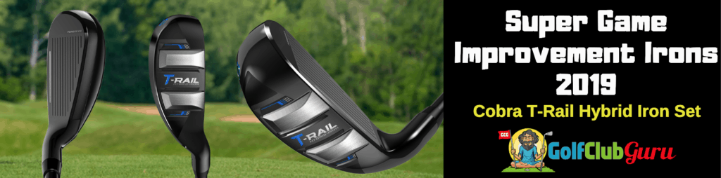 cobra t-rail hybrid irons review 2019 forgiving