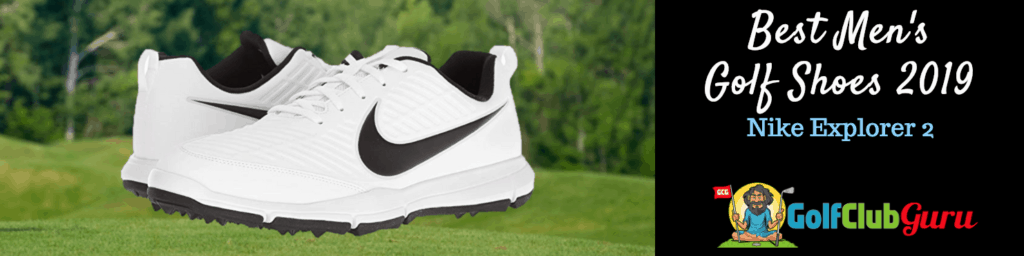 nike golf shoes white