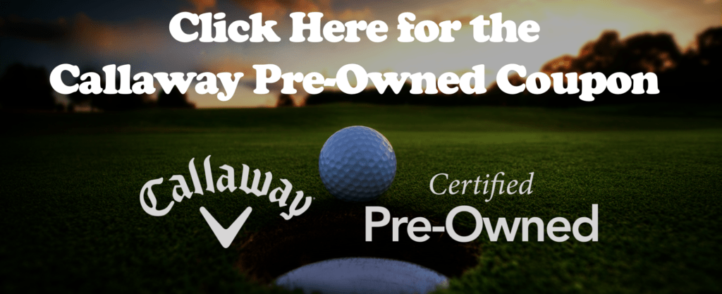 callaway golf preowned coupon code